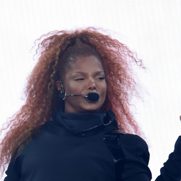 Janet Jackson sur scène lors du festival de Glastonbury, le 29 juin 2019.