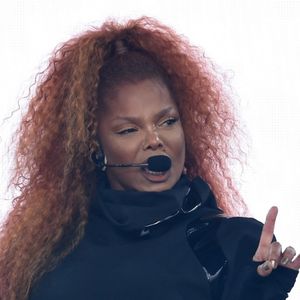 Janet Jackson sur scène lors du festival de Glastonbury, le 29 juin 2019.