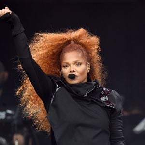 Janet Jackson sur scène lors du festival de Glastonbury, le 29 juin 2019.