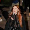 Lindsay Lohan à la sortie du défilé de mode prêt-à-porter automne-hiver 2019/2020 "Saint Laurent" à Paris le 26 février 2019.
