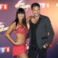 Olivier Dion et Candice Pascal - Photocall Danse avec les stars 6 devant TF1 à Boulogne-Billancourt, le 7 octobre 2015
