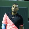 Nick Kyrgios - 6ème jour du tournoi de tennis "Open Miami" à Key Biscayne. Le 24 mars 2018.