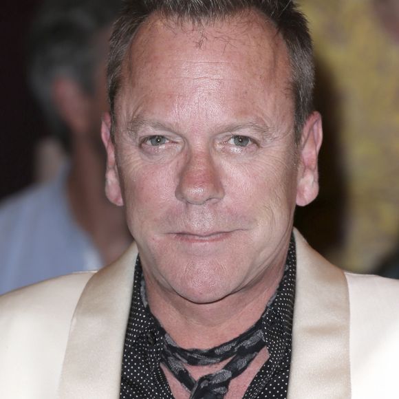 Kiefer Sutherland sur le plateau de l'émission "Markus Lanz" à Hambourg, le 30 mai 2018. © Future-Image via Zuma Press/Bestimage