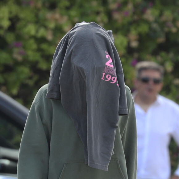 Travis Scott en vacances à Monaco, le 16 août 2019.