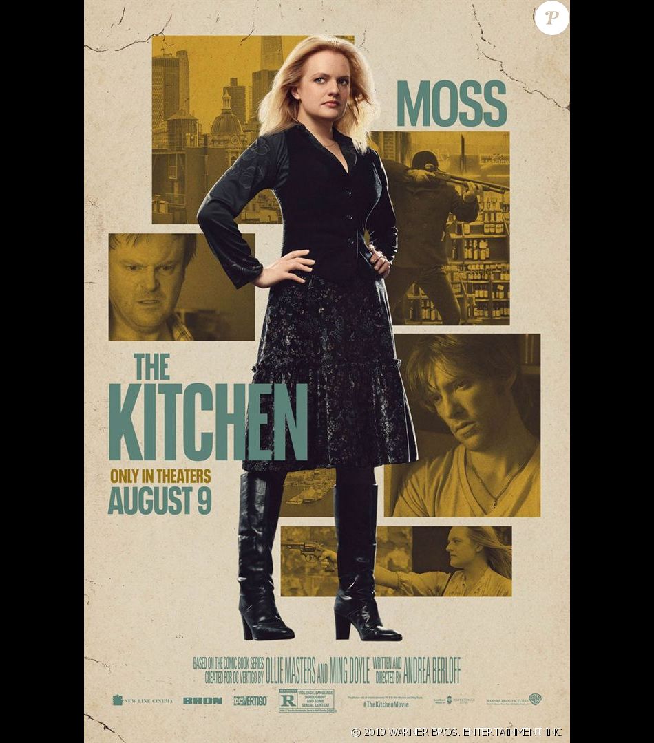 Elisabeth Moss, dans le film &quot;Les Baronnes&quot;, en salles le 21 août 2019.