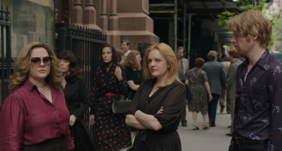 Melissa McCarthy, Elisabeth Moss, dans le film "Les Baronnes", en salles le 21 août 2019.