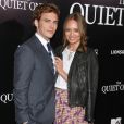 Sam Claflin et sa femme Laura Haddock - Première de "Quiet Ones" à Los Angeles. Le 22 avril 2014.