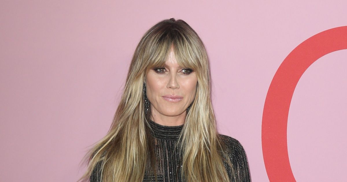 Heidi Klum au photocall des CFDA awards à New York le 3 juin 2019. Purepeople