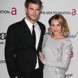 Miley Cyrus et Liam Hemsworth, le 26 février 2012. Los Angeles