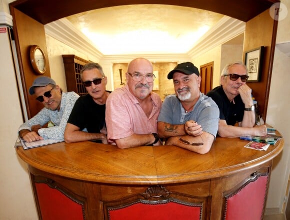 Exclusif - Rendez-vous avec le groupe Gold à Cavalaire. Le 23 juillet 2019 © Luc Boutria / Nice Matin / Bestimage