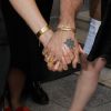 Heidi Klum et son fiancé Tom Kaulitz arrivent à la soirée de lancement du parfum "7 lovers" de C.Roitfeld à l'hôtel Peninsula de Paris, France, le 1er juillet 2019. © Veeren-Clovis/Bestimage