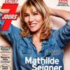 Mathilde Seigner est en couverture de Télé 7 Jours du 31 août au 6 septembre 2019.