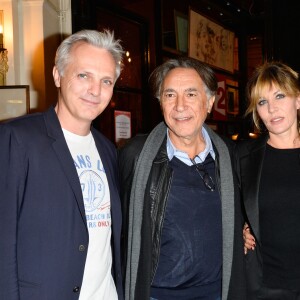 Semi-exclusif - Mathieu Petit, Richard Berry, Mathilde Seigner et Pascale Louange - Générale de la pièce "Ramsès II" au théâtre des Bouffes-Parisiens à Paris le 23 octobre 2017. © Coadic Guirec/Bestimage