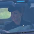 Le prince William, duc de Cambridge, Catherine Kate Middleton - Les membres de la famille royale se rendent à la messe à Ballater le 25 août 2019.