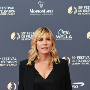 Mathilde Seigner au photocall de la soirée d'ouverture du 59e festival de télévision de Monte Carlo le 14 juin 2019. © Claudia Albuquerque / Bestimage