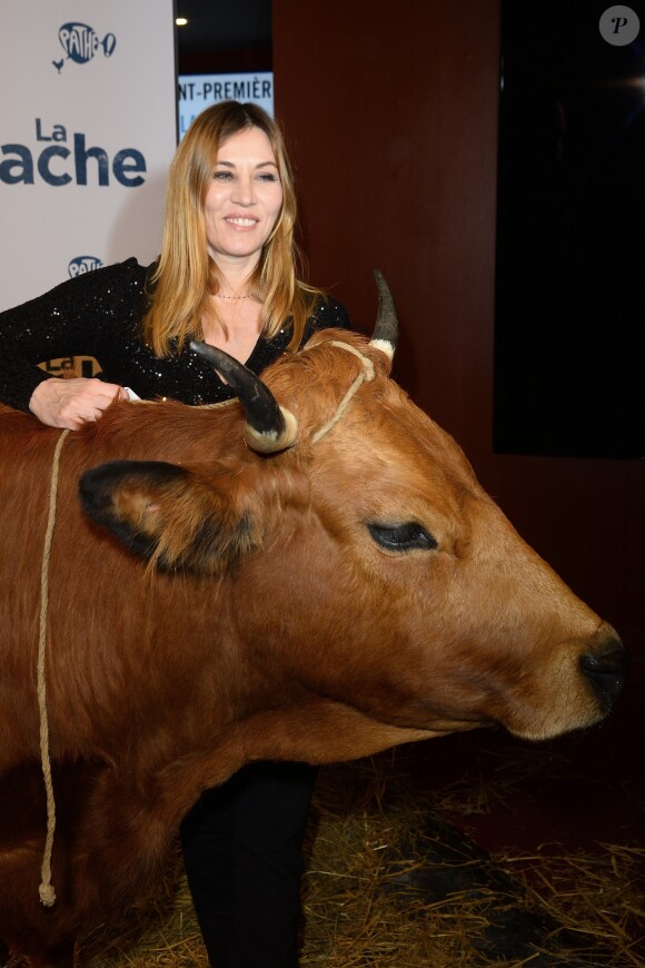 Mathilde Seigner - Avant-première du film "La Vache" au cinéma Pathé Wepler à Paris le 14 février 2016. © Coadic Guirec/Bestimage