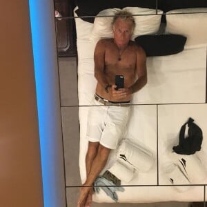 Franck Dubosc en vacances sur Instagram- été 2019.