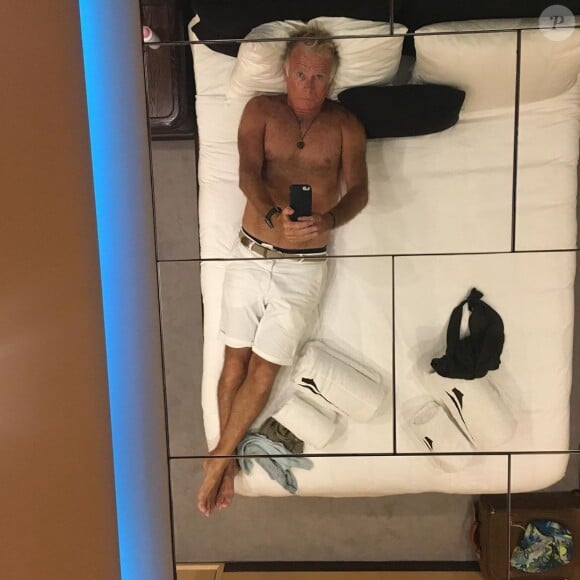 Franck Dubosc en vacances sur Instagram- été 2019.