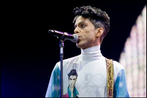 Concert de Prince à Arras en 2010.