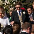 Ellie Goulding et son mari Caspar Jopling, Orlando Bloom - Mariage de Ellie Goulding et Caspar Jopling en la cathédrale d'York, le 31 août 2019