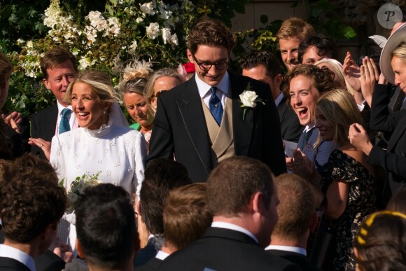 Ellie Goulding et son mari Caspar Jopling - Mariage de Ellie Goulding et Caspar Jopling en la cathédrale d'York, le 31 août 2019