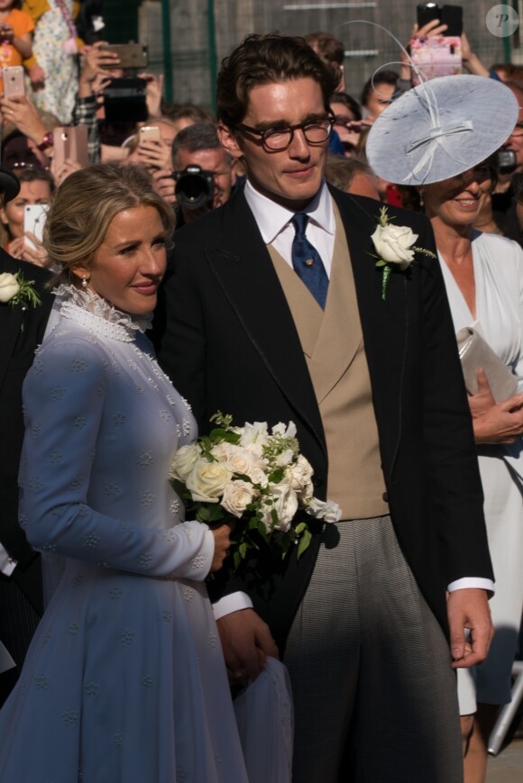 Ellie Goulding et son mari Caspar Jopling - Mariage de Ellie Goulding et Caspar Jopling en la cathédrale d'York, le 31 août 2019