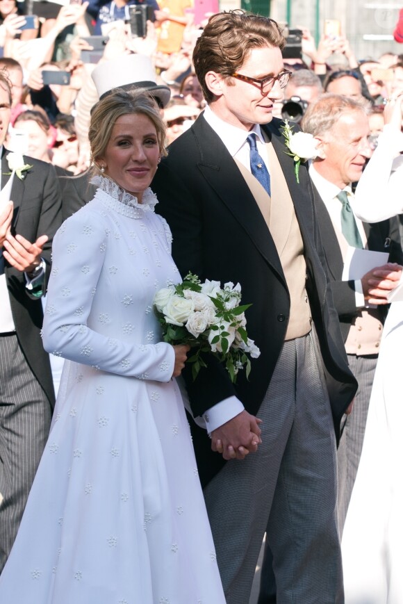 Ellie Goulding et son mari Caspar Jopling - Mariage de Ellie Goulding et Caspar Jopling en la cathédrale d'York, le 31 août 2019