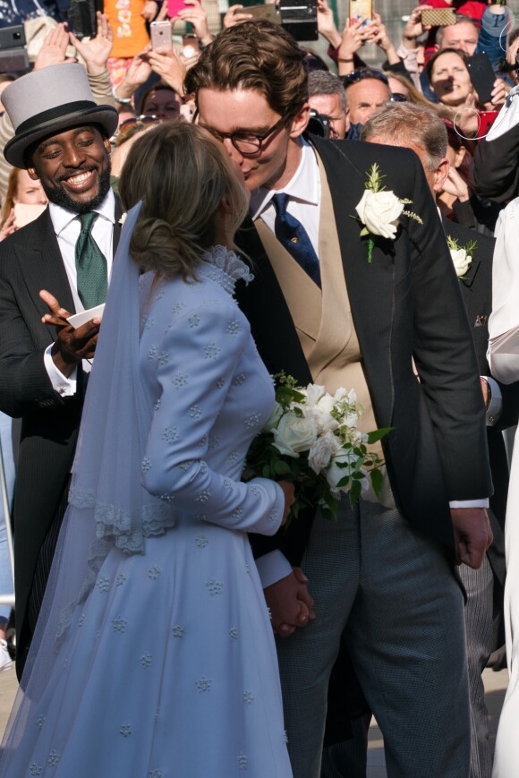 Ellie Goulding et son mari Caspar Jopling - Mariage de Ellie Goulding et Caspar Jopling en la cathédrale d'York, le 31 août 2019