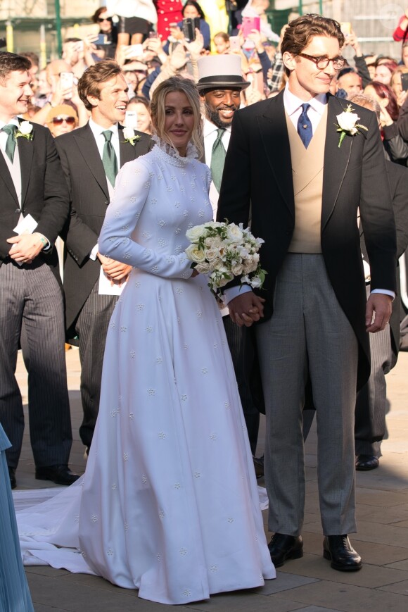 Ellie Goulding et son mari Caspar Jopling - Mariage de Ellie Goulding et Caspar Jopling en la cathédrale d'York, le 31 août 2019