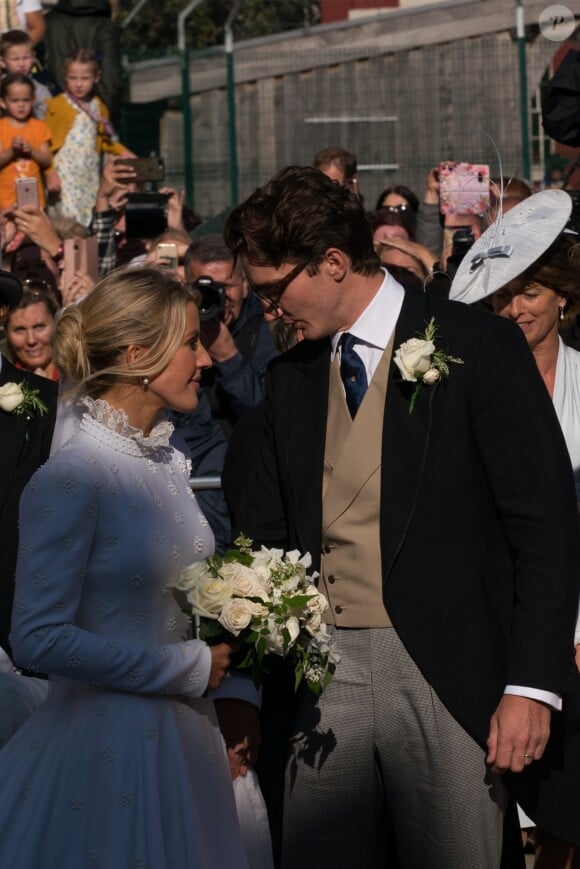 Ellie Goulding et son mari Caspar Jopling - Mariage de Ellie Goulding et Caspar Jopling en la cathédrale d'York, le 31 août 2019