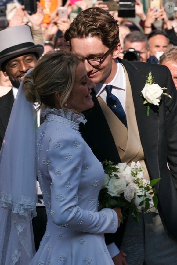 Ellie Goulding et son mari Caspar Jopling - Mariage de Ellie Goulding et Caspar Jopling en la cathédrale d'York, le 31 août 2019