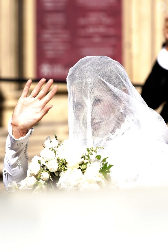 Ellie Goulding - Mariage de Ellie Goulding et Caspar Jopling en la cathédrale d'York, le 31 août 2019