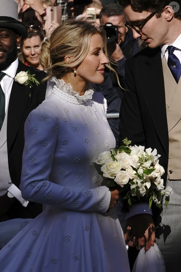 Ellie Goulding et son mari Caspar Jopling - Mariage de Ellie Goulding et Caspar Jopling en la cathédrale d'York, le 31 août 2019