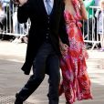 Joe Wicks et sa femme Rosie Jones - Les invités arrivent au mariage de E. Goulding et C. Jopling en la cathédrale d'York, le 31 août 2019