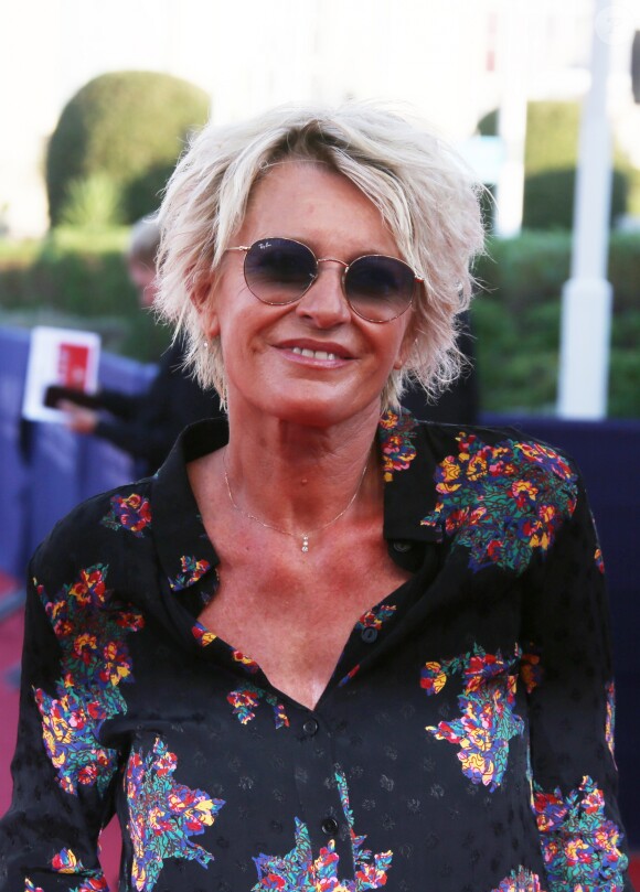 Sophie Davant - Projection du film 'Galveston' réalisé par M. Laurent lors du 44éme Festival du Cinéma Américain de Deauville le 1er septembre 2018. © Denis Guignebourg/Bestimage