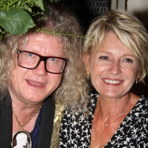 Exclusif - Pierre-Jean Chalençon et Sophie Davant - Soirée du 1er afterwork au palais Vivienne à Paris, France, le 12 juin 2018. © Philippe Baldini/Bestimage