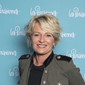 Exclusif - Sophie Davant - Photocall de la première du spectacle "Les Parisiennes" aux Folies Bergères à Paris le 24 mai 2018. Laurent Ruquier fait revivre Les Parisiennes pour un spectacle musical mêlant chant, danse, comédie. A.Dombasle, M.Galanter, H.Noguerra et I.Modja reprennent en live les succès pop et drôles du groupe culte des années 1960 et 1970. Laurent Ruquier, metteur en scène et animateur vedette de France 2, donne un nouveau souffle au spectacle qui le faisait rêver lorsqu'il était enfant. © Olivier Borde - Pierre Perusseau/Bestimage