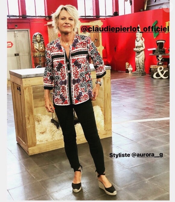 Sophie Davant sur Instagram.