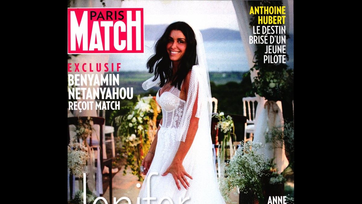 Jenifer mariée à Ambroise première photo dans sa robe