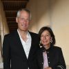 Philippe Schaus (Président-directeur général de Moët Hennessy) et sa femme Claire - Opéra "Tosca Puccini" à l'hôtel national des Invalides dans le cadre de l'opération "Opéra en plein air" à Paris le 4 septembre 2019. © Coadic Guirec/Bestimage