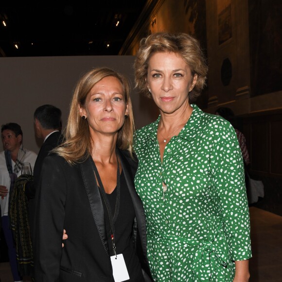 Anne Gravoin et Corinne Touzet - Opéra "Tosca Puccini" à l'hôtel national des Invalides dans le cadre de l'opération "Opéra en plein air" à Paris le 4 septembre 2019. © Coadic Guirec/Bestimage