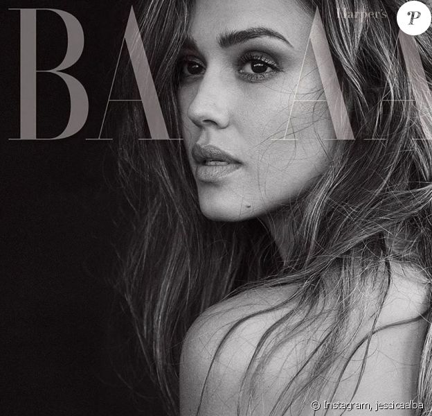 Jessica Alba topless pour le "Harper's Bazaar" sur Instagram- 5 septembre 2019.