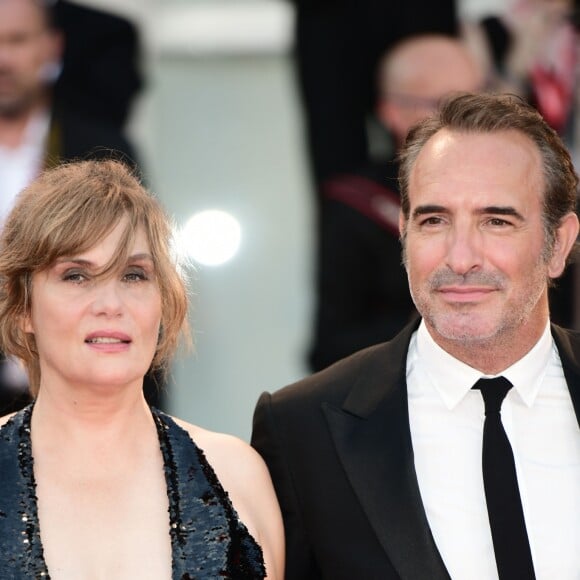 Jean Dujardin, Emmanuelle Seigner - Red carpet pour le film "J'accuse !" lors du 76e festival du film de venise, la Mostra le 30 Août 2019.