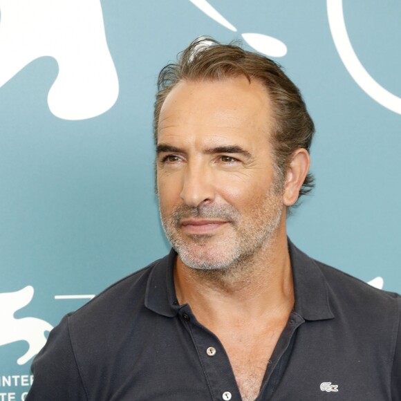 Jean Dujardin - Photocall du film "J'accuse !" lors de la 76e Mostra de Venise, le 30 août 2019.