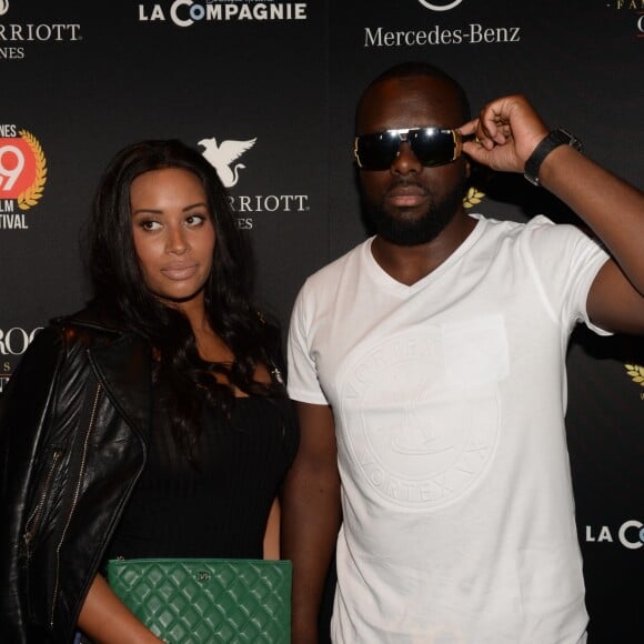 Exclusif - Maître Gims et sa femme DemDem - People au VIP ROOM à Cannes le 14 mai 2016 lors du 69 ème Festival International du Film de Cannes le 14 mai 2016.