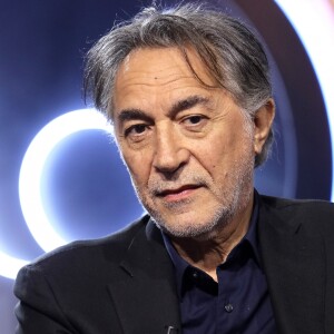 Portrait de Richard Berry sur le plateau de l'émission TV "La Grande Librairie" sur France, Paris, avril 2019.