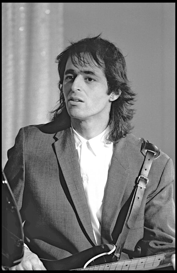 Jean-Jacques Goldman à Paris le 2 décembre 1986.
