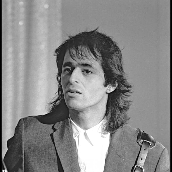 Jean-Jacques Goldman à Paris le 2 décembre 1986.