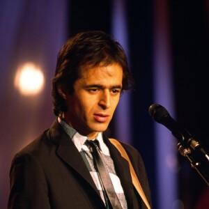 Jean-Jacques Goldman à Paris en 1987.