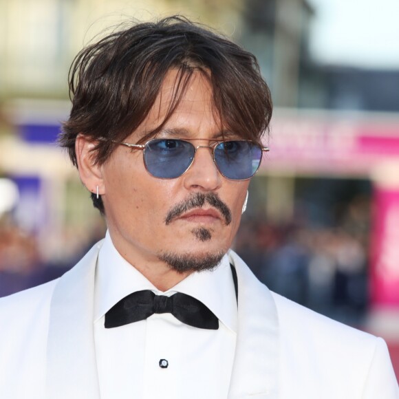 Johnny Depp - Tapis rouge du film "Waiting for the Barbarians" avant la cérémonie d'hommage à J. Depp pour l'ensemble de sa carrière lors du 45ème festival du Cinéma Américain de Deauville le 8 septembre 2019. © Denis Guignebourg/Bestimage